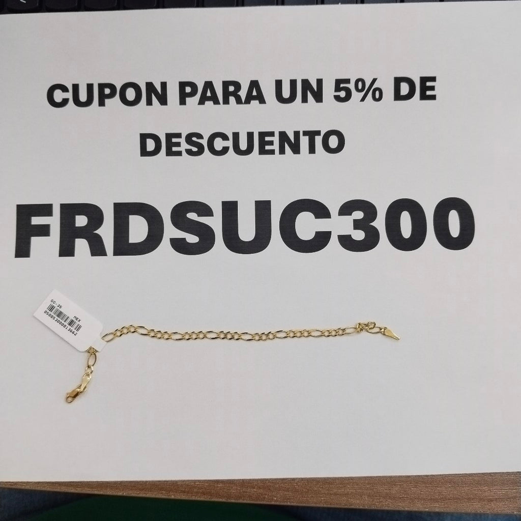 PULSERA 3X1 10K 18 CM 2.7 GR (NUEVO)