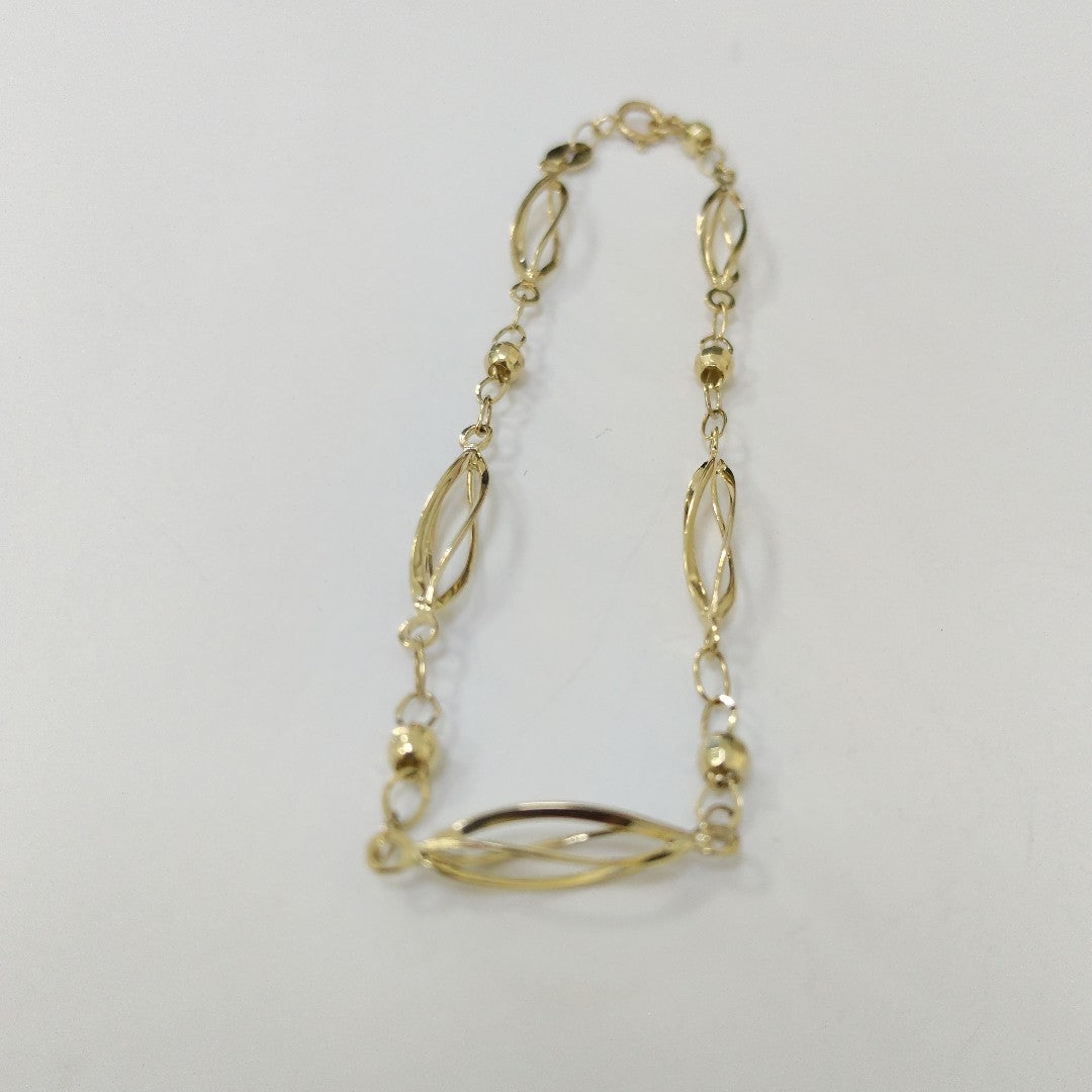 PULSERA ESPECIAL 14K 18 CM 1.9 GR (NUEVO)
