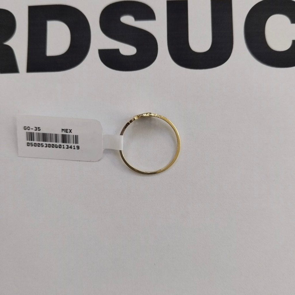 ANILLOS ANILLITO 10K TALLA 9 1 GR (NUEVO)