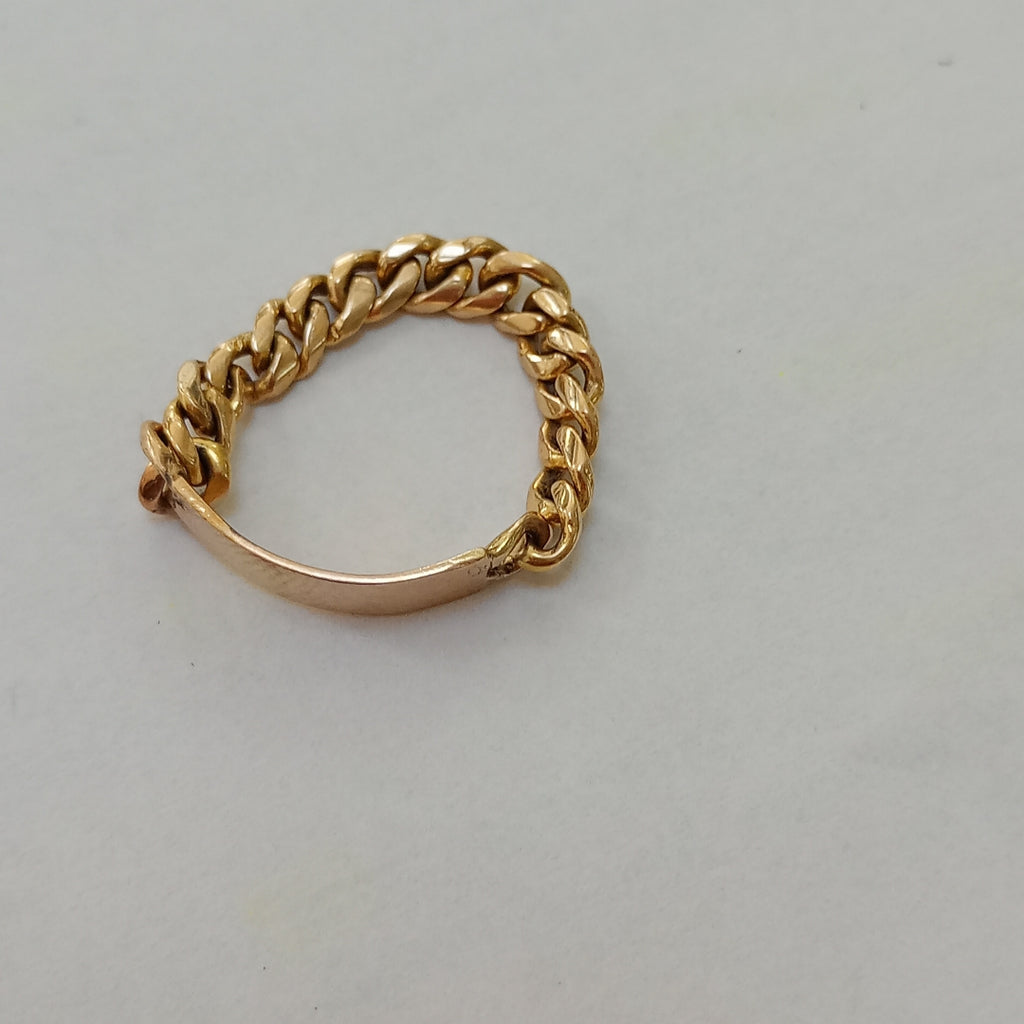ANILLO ORO 14 K 2,60 GRMS (SEMINUEVO)