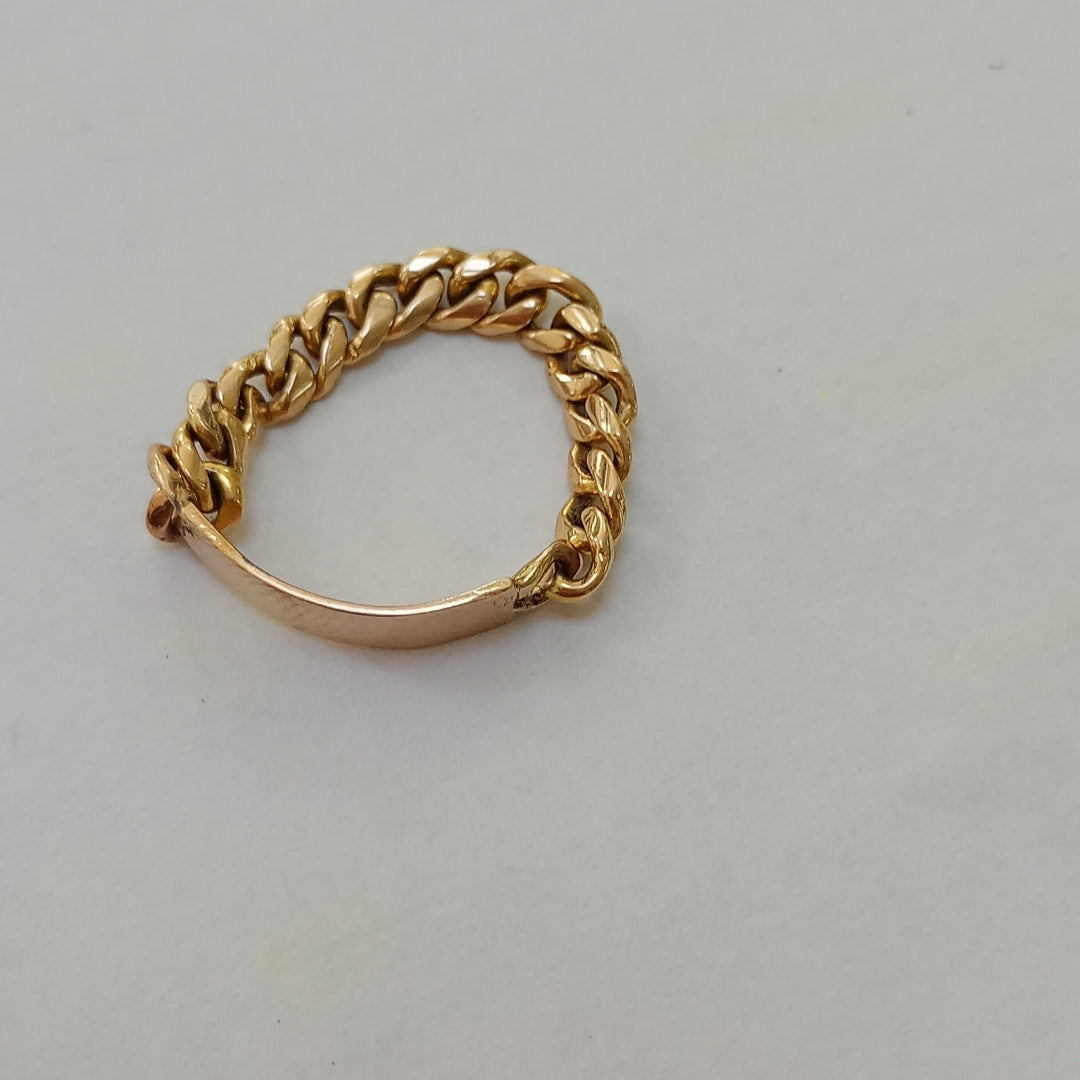 ANILLO ORO 14 K 2,60 GRMS (SEMINUEVO)