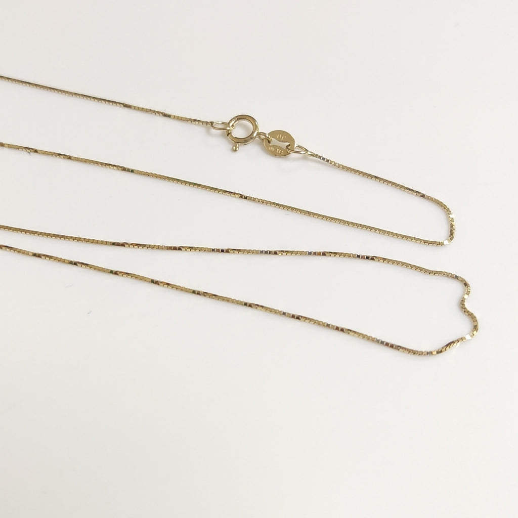 CADENA ORO 14 K 1,10 GRMS (SEMINUEVO)