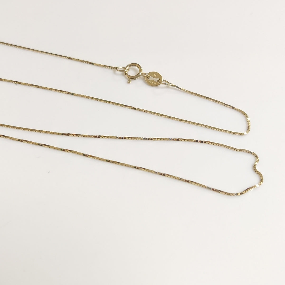 CADENA ORO 14 K 1,10 GRMS (SEMINUEVO)