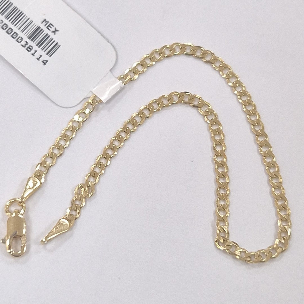 PULSERA BARBADA 14K 18 CM 2 GR (NUEVO)