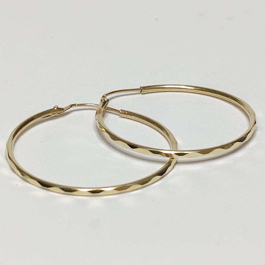 ARRACADAS PAR ORO 10 K 1.4 GRMS (SEMINUEVO)