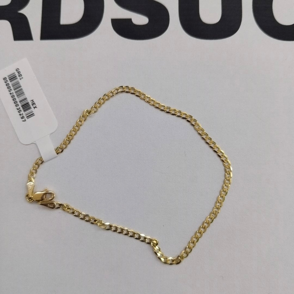 PULSERA BARBADA 14K 21 CM 2.3 GR (NUEVO)