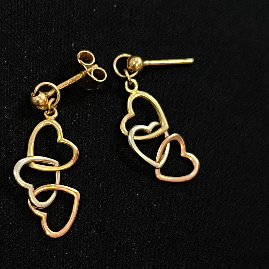 ARETES PAR ORO 10 K 1.9 GRMS (SEMINUEVO)