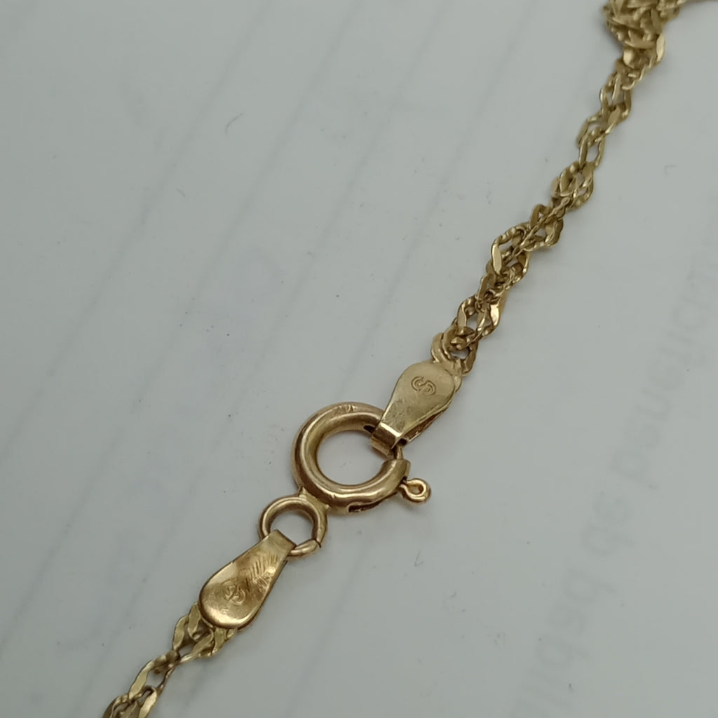 CADENA ORO 14 K 5,00 GRMS (SEMINUEVO)