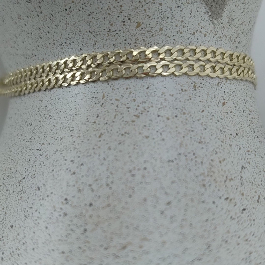 CADENA BARBADA 14K 55 CM 5.1 GR (NUEVO)