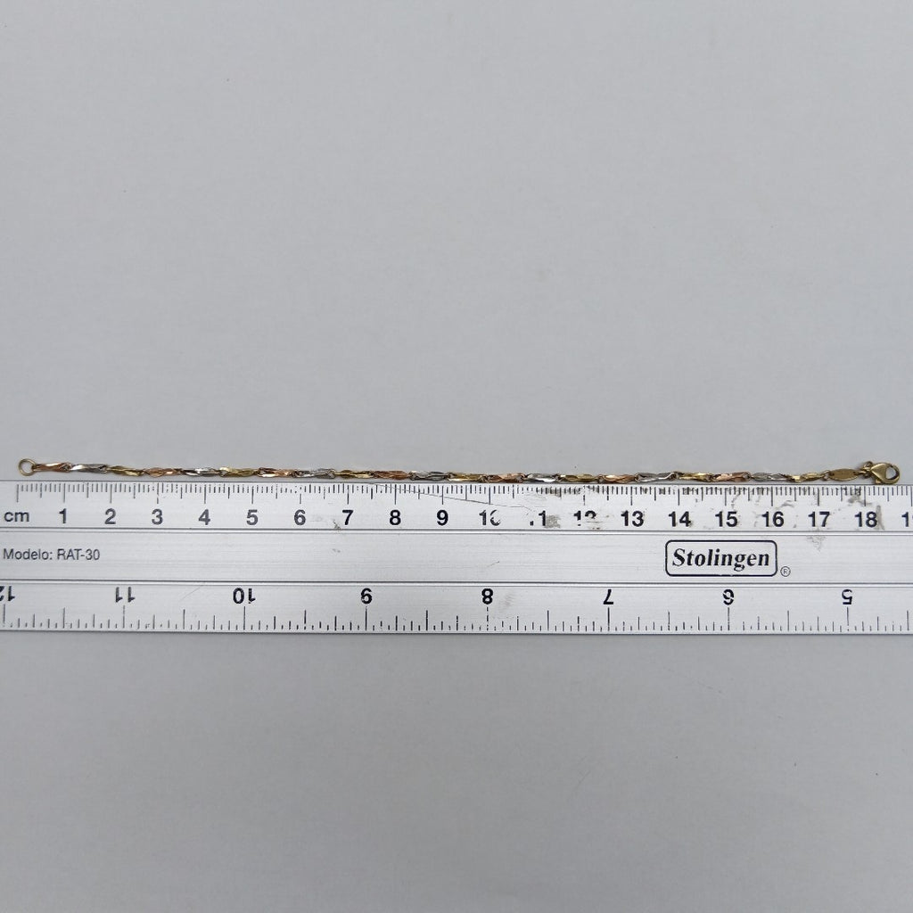 PULSERA ORO,RODIADO 14 K 2,50 GRMS (SEMINUEVO)