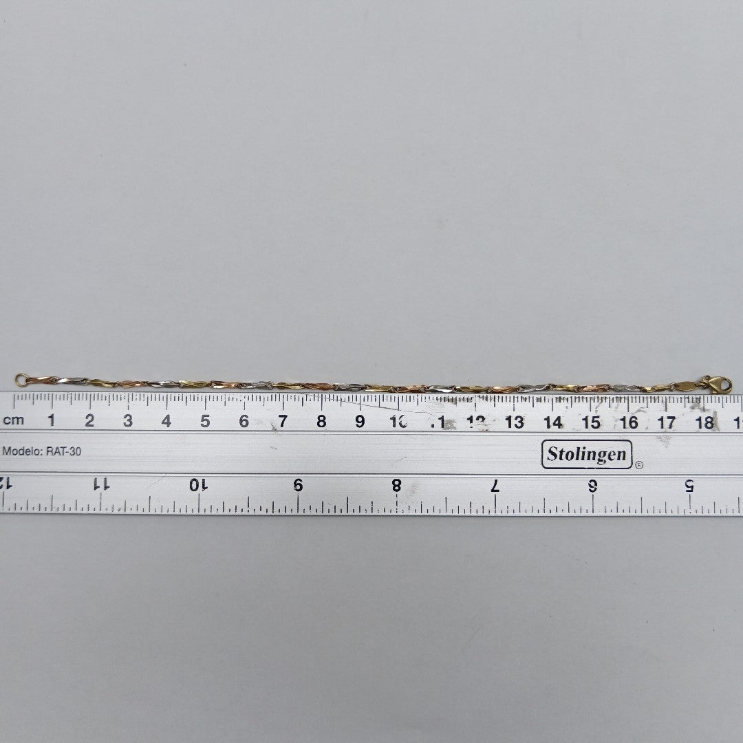 PULSERA ORO,RODIADO 14 K 2,50 GRMS (SEMINUEVO)