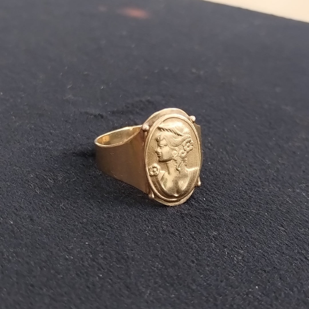 ANILLO ORO 10 K 3 GRMS (SEMINUEVO)