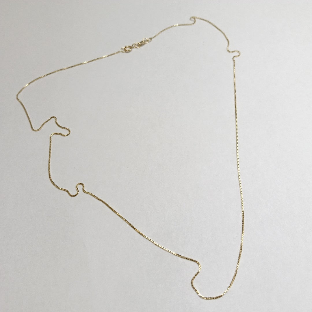 CADENA VENECIANO 14K 50 CM 1.6 GR (NUEVO)