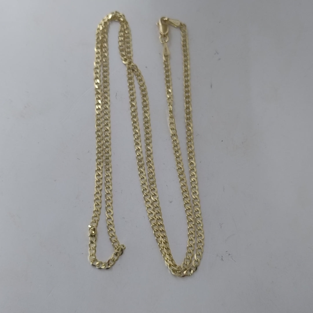 CADENA BARBADA 14K 60 CM 5.9 GR (NUEVO)
