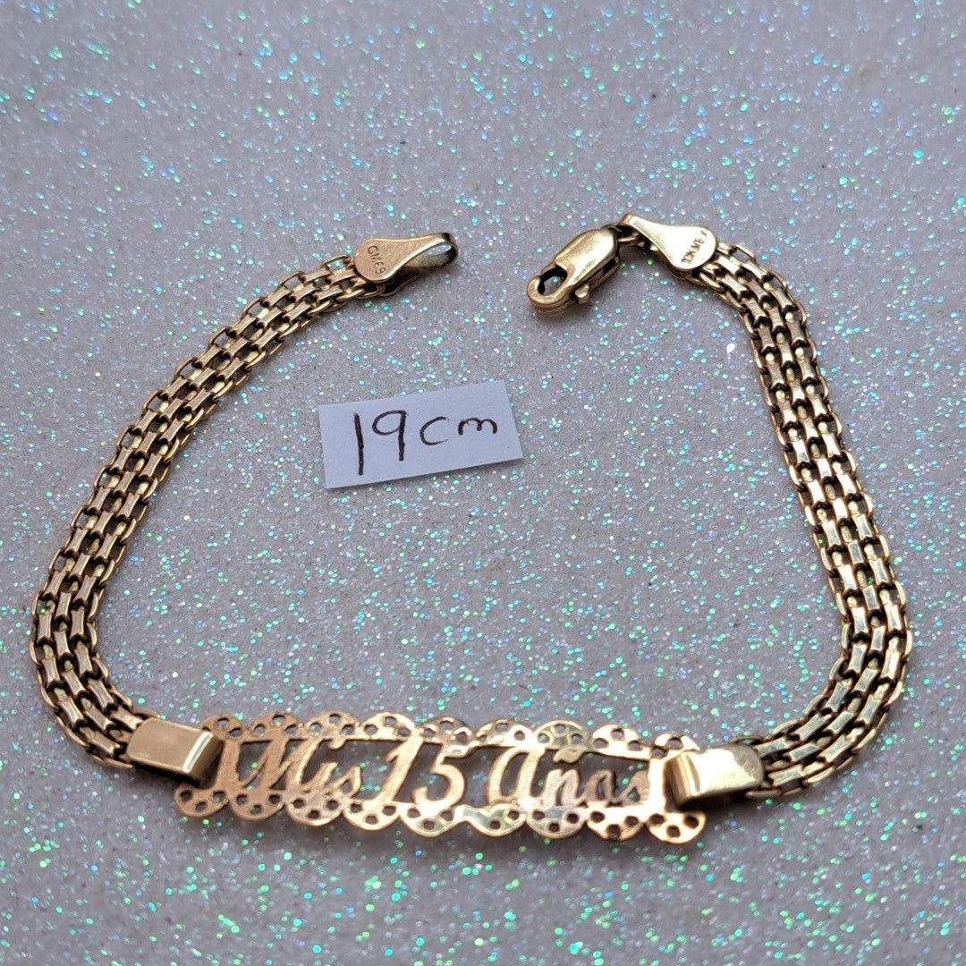 ESCLAVA ORO 10 K 4,50 GRMS (SEMINUEVO)