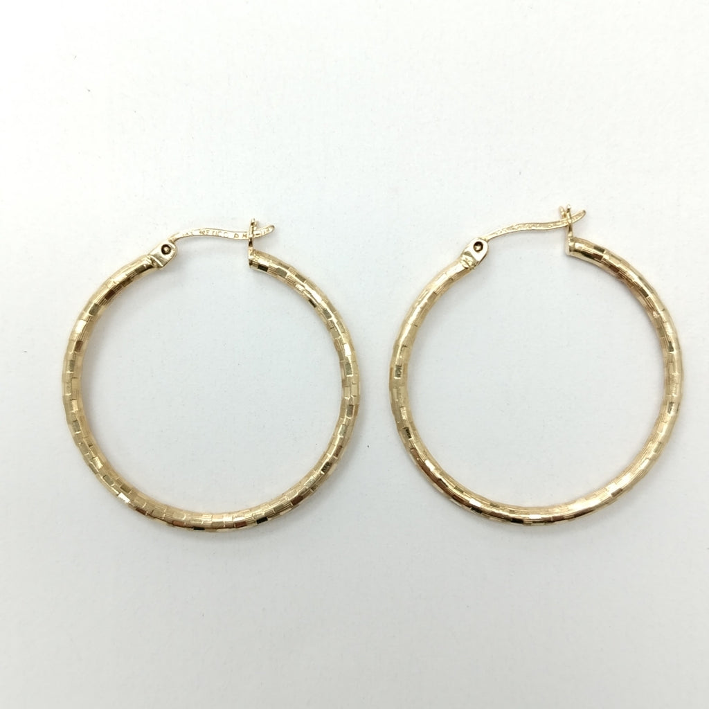 ARRACADAS PAR ORO 14 K 2.8 GRMS (SEMINUEVO)