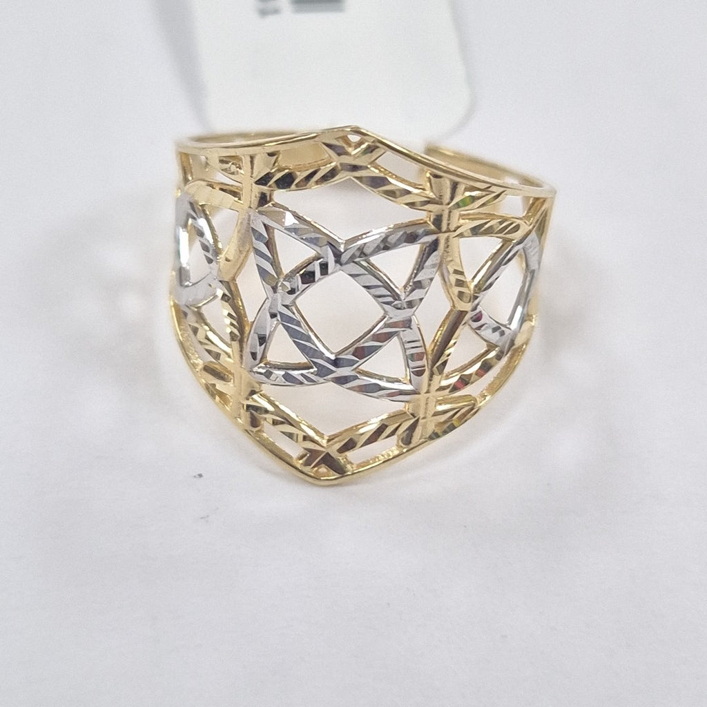 ANILLOS CON ESTRELLA CELTA 14K TALLA 6.5 2.2 GR (NUEVO)