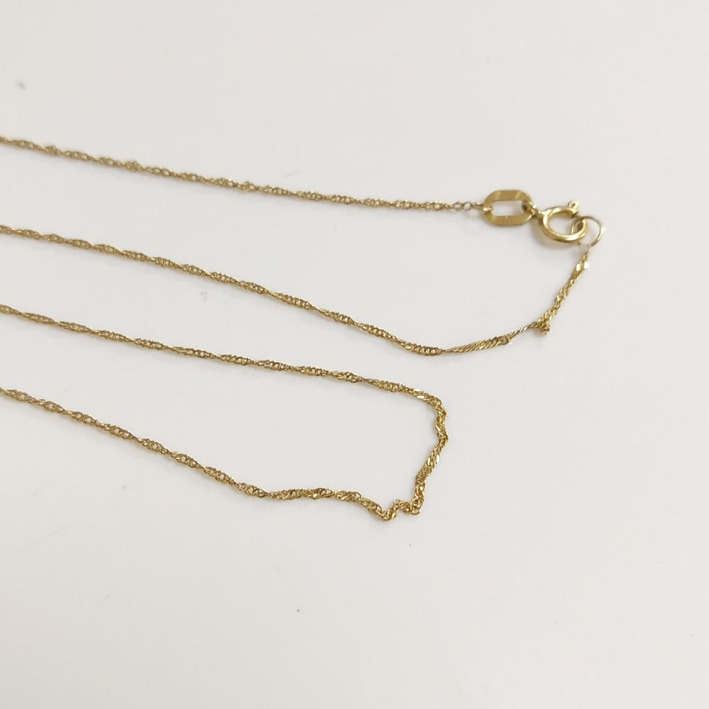 CADENA ORO 14 K 0.7 GRMS (SEMINUEVO)