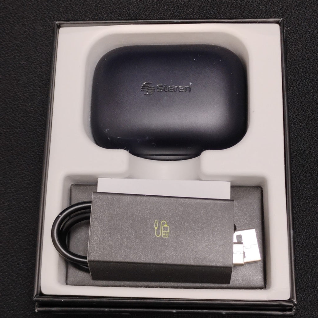 AUDIFONOS STEREN AUD-AE-800NE INALAMBRICO IN EAR (SEMINUEVO)