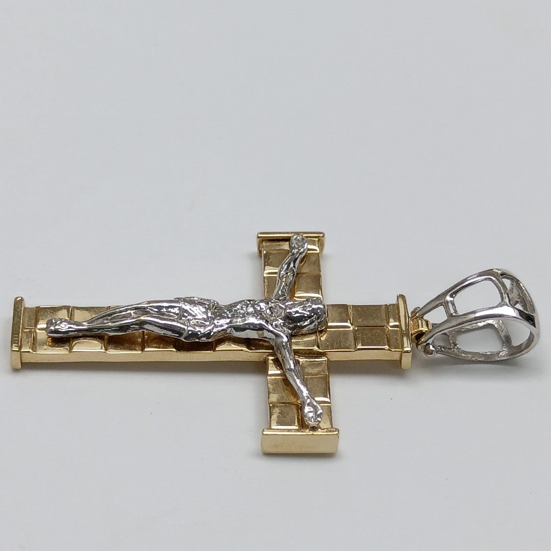 CRUCIFIJO ORO 14 K 2.8 GRMS (SEMINUEVO)