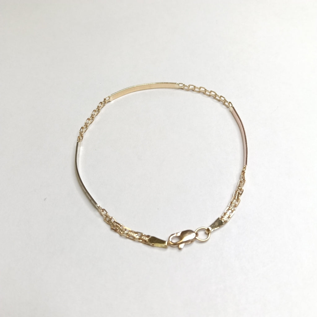 PULSERA ESPECIAL 10K 18 CM 2.5 GR (NUEVO)