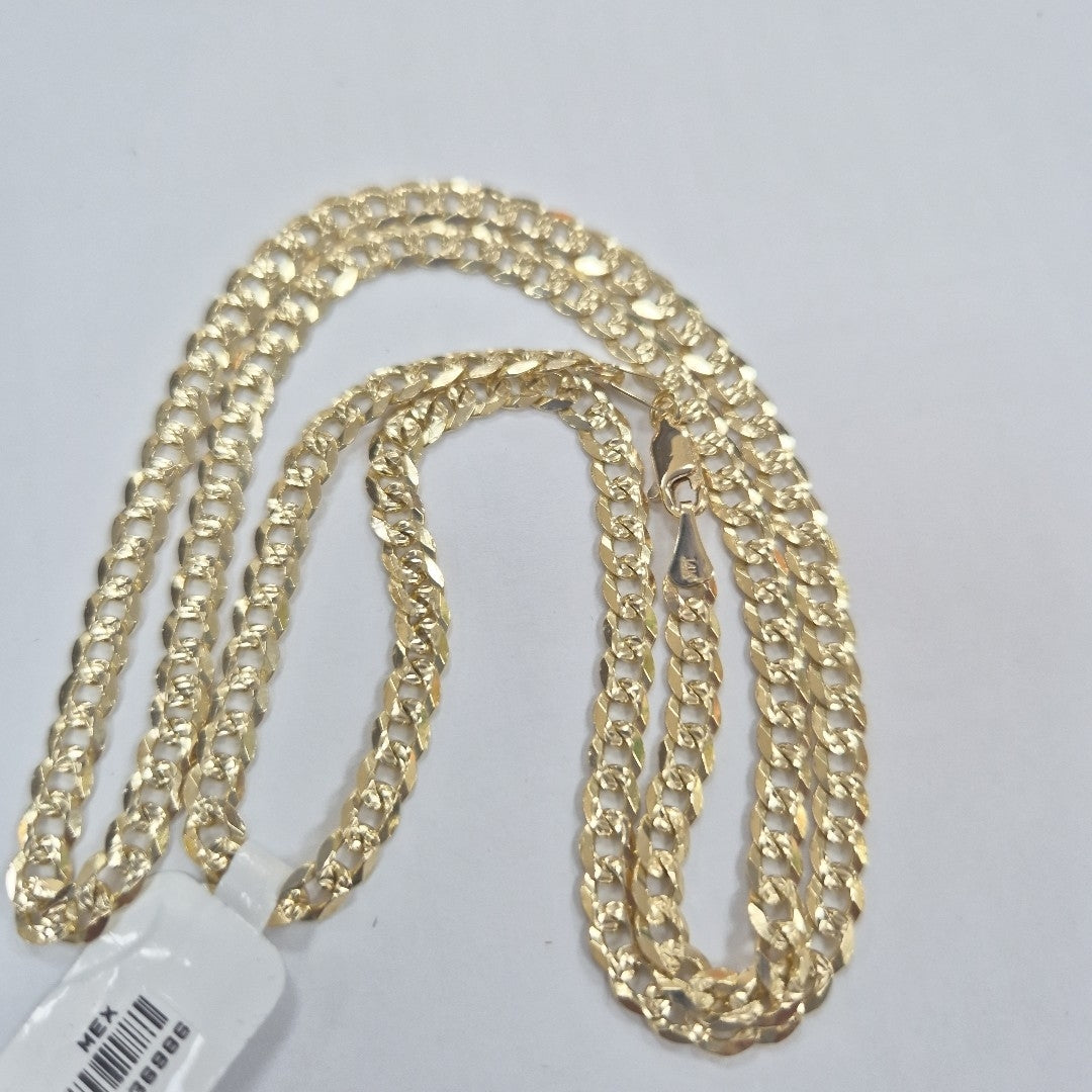 CADENA BARBADA 14K 60 CM 20.7 GR (NUEVO)