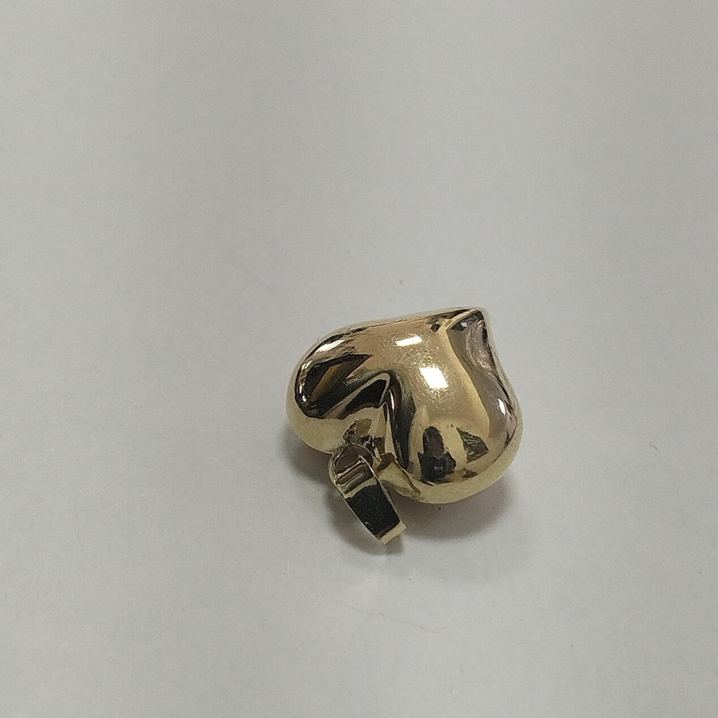 DIJE TEJIDO CORAZON LISO 14K 1.2 GR (NUEVO)