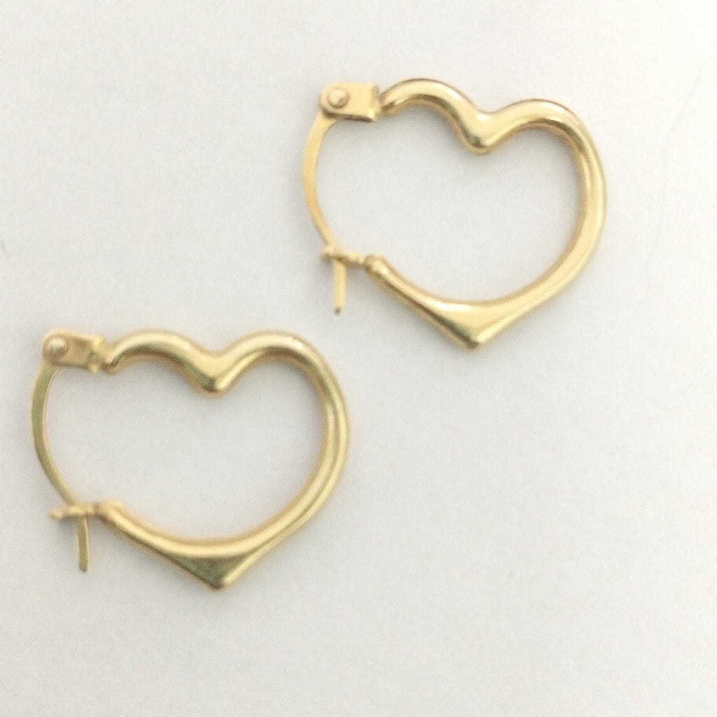 ARRACADAS PAR ORO 14 K 0.5 GRMS (SEMINUEVO)