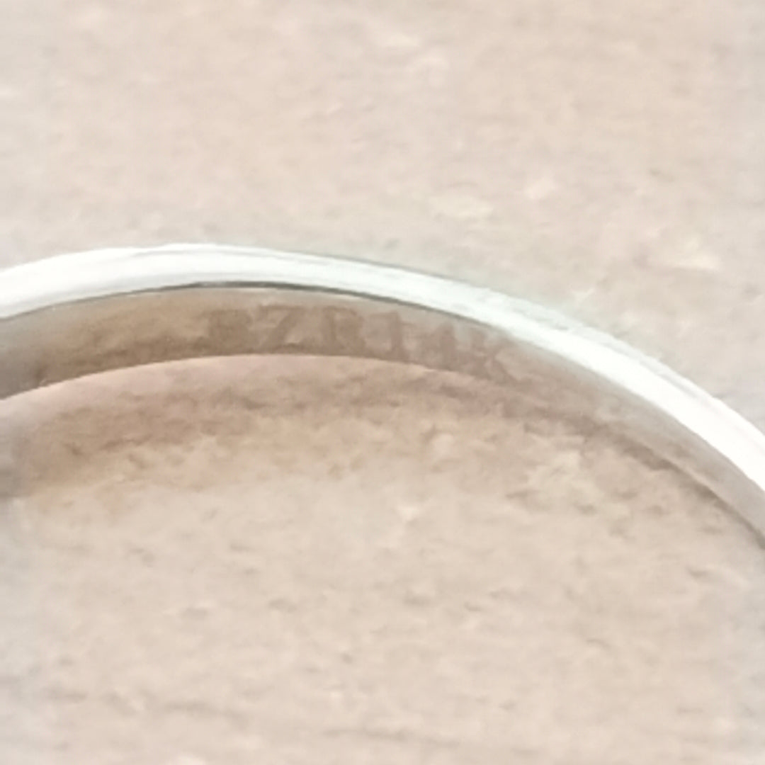 SOLITARIO ORO, ORO BLANCO 14 K 0.9 GRMS (SEMINUEVO)