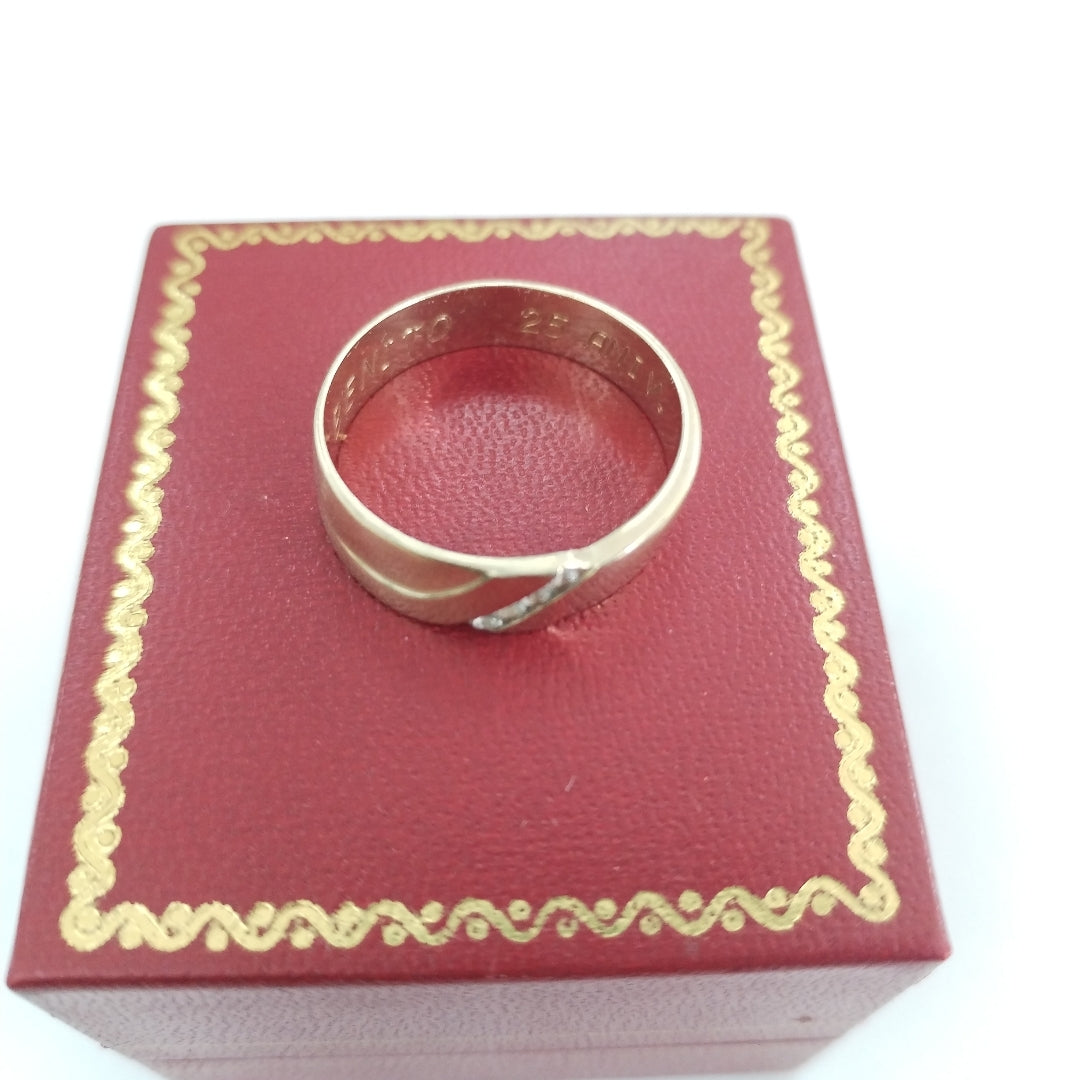 ARGOLLA ORO 10 K 3.8 GRMS (SEMINUEVO)
