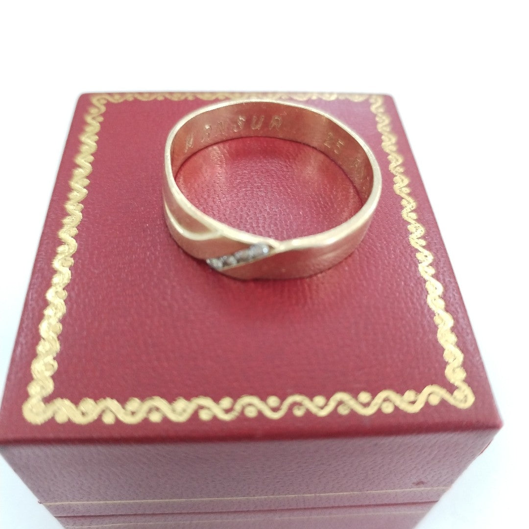 ARGOLLA ORO 14 K 4.4 GRMS (SEMINUEVO)