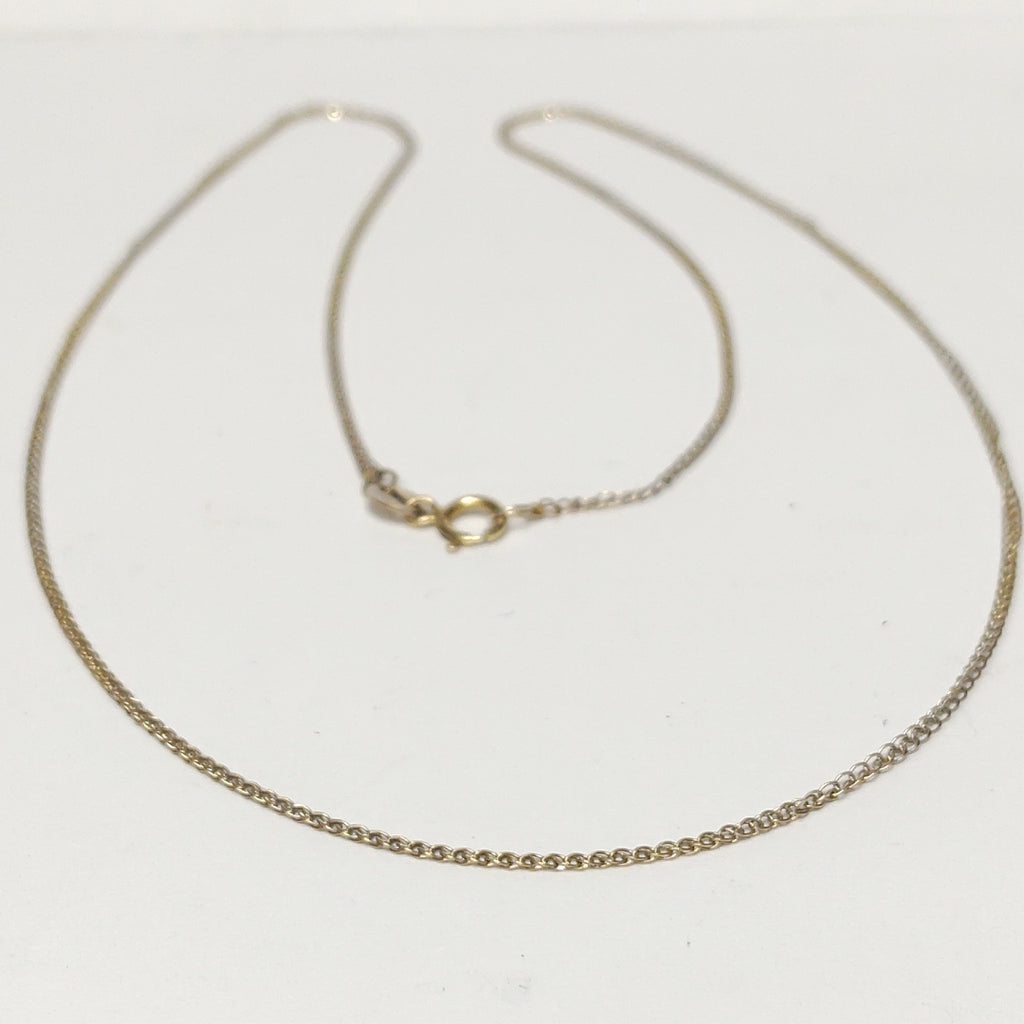 CADENA ORO BLANCO 14 K 1,20 GRMS (SEMINUEVO)