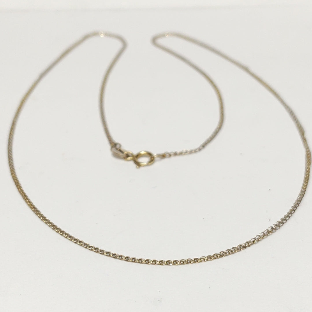 CADENA ORO BLANCO 14 K 1,20 GRMS (SEMINUEVO)