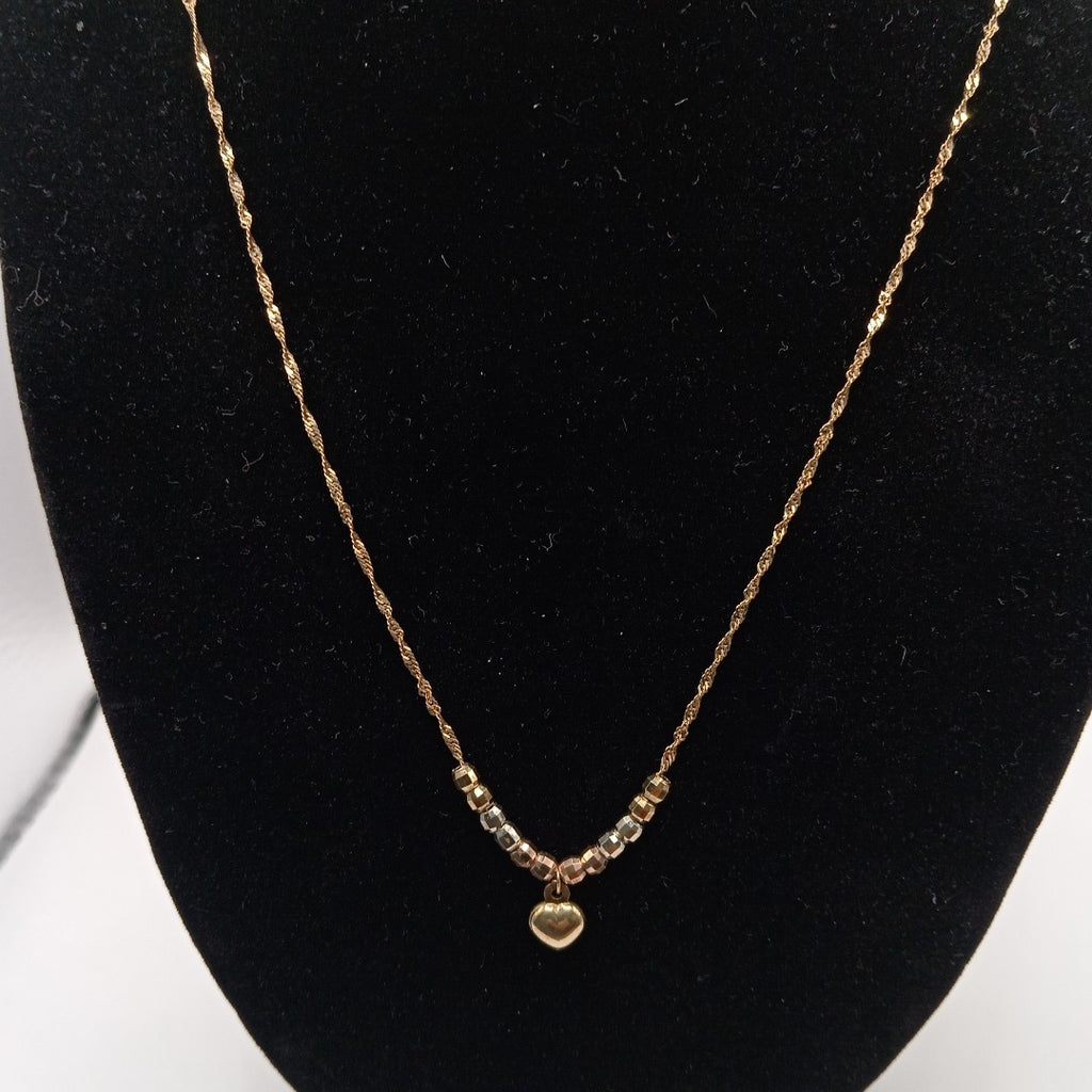 GARGANTILLA ORO,ORO COMBINADO 10 K 1,80 GRMS (SEMINUEVO)