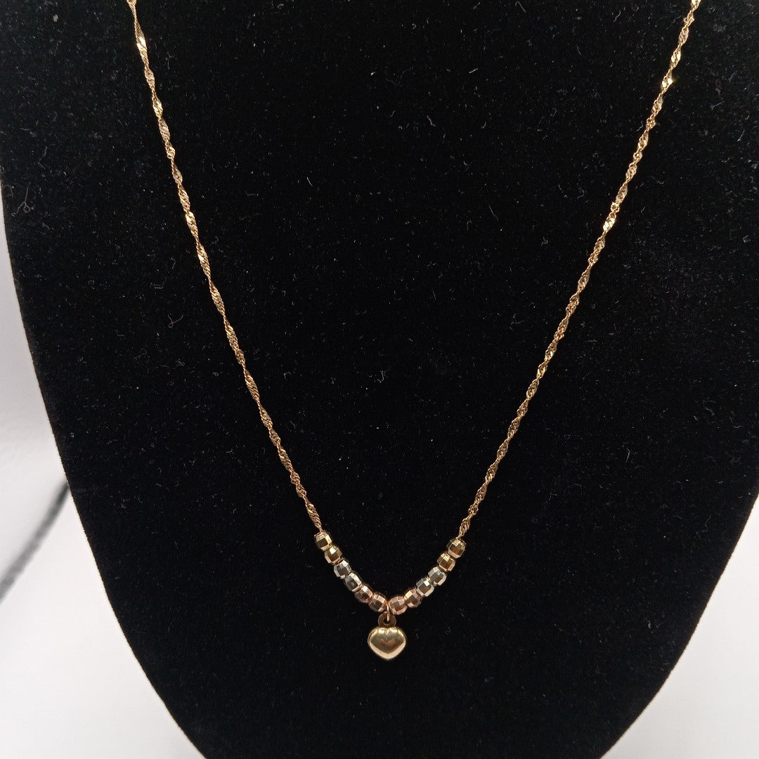 GARGANTILLA ORO,ORO COMBINADO 10 K 1,80 GRMS (SEMINUEVO)