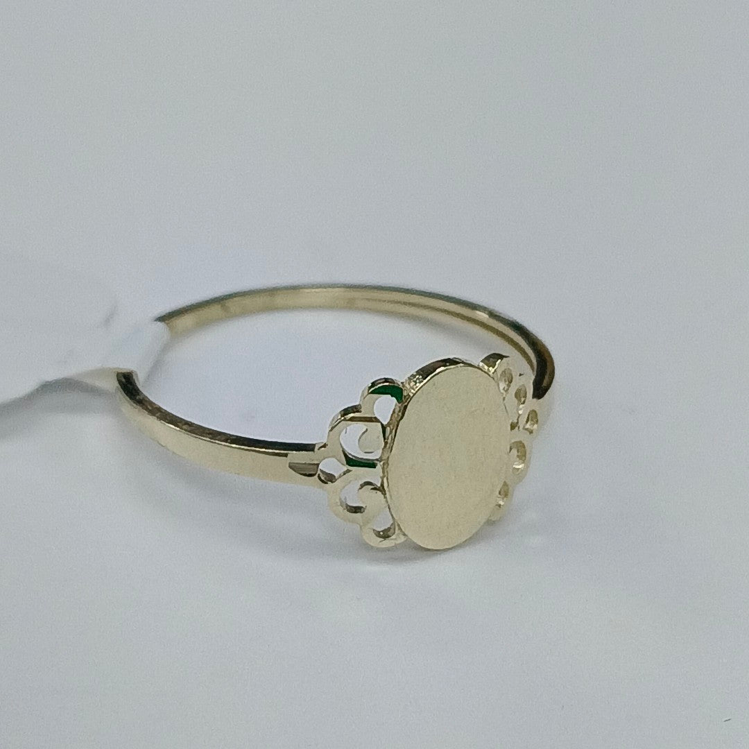 ANILLOS ANILLITO 10K TALLA 8 1 GR (NUEVO)