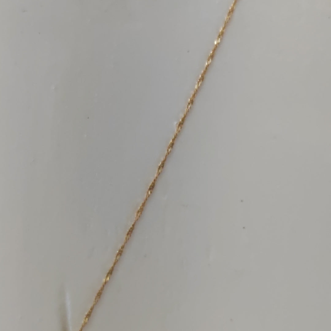 GARGANTILLA ORO 14 K 1.3 GRMS (SEMINUEVO)