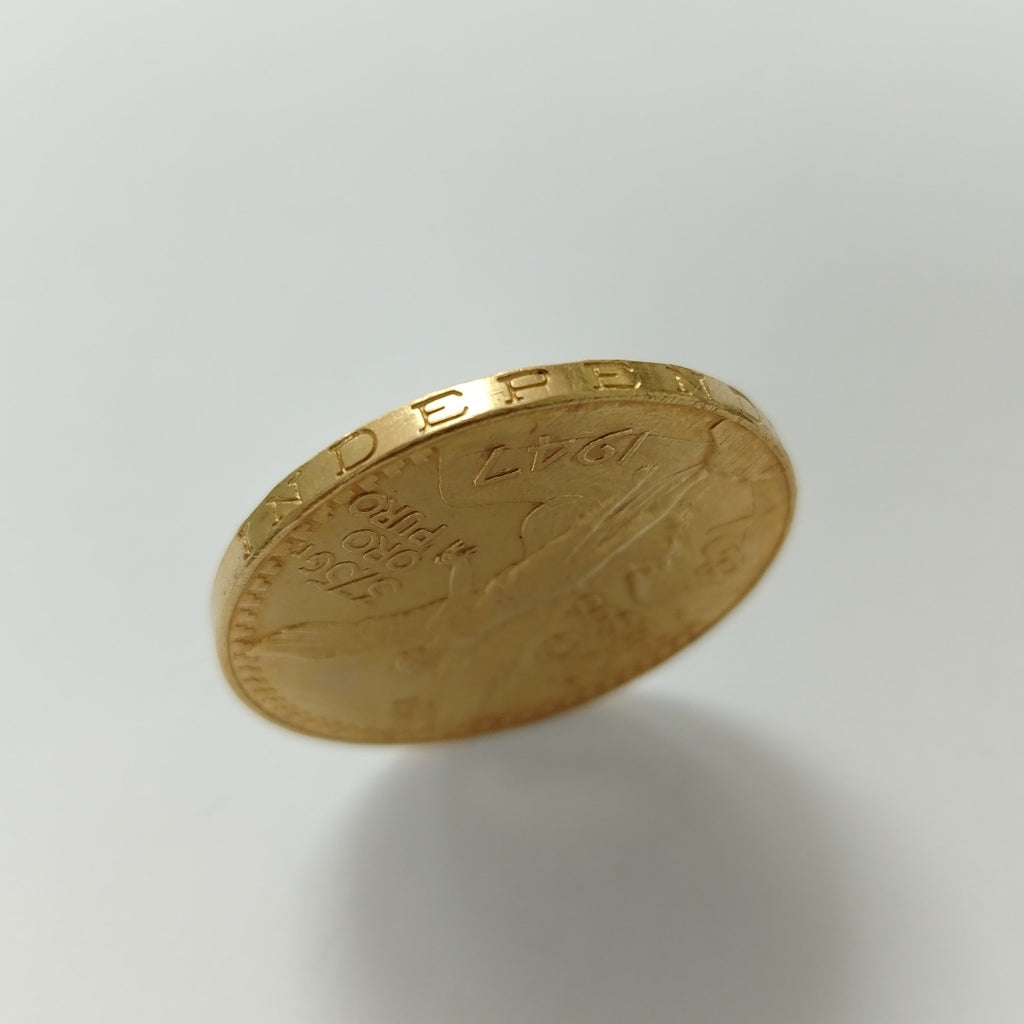 K1 41.6 GRMS 21 K IDENTIFICACIÓN MONEDA NOMINATIVA MONEDAS PESOS 50 PESOS (SEMINUEVO)