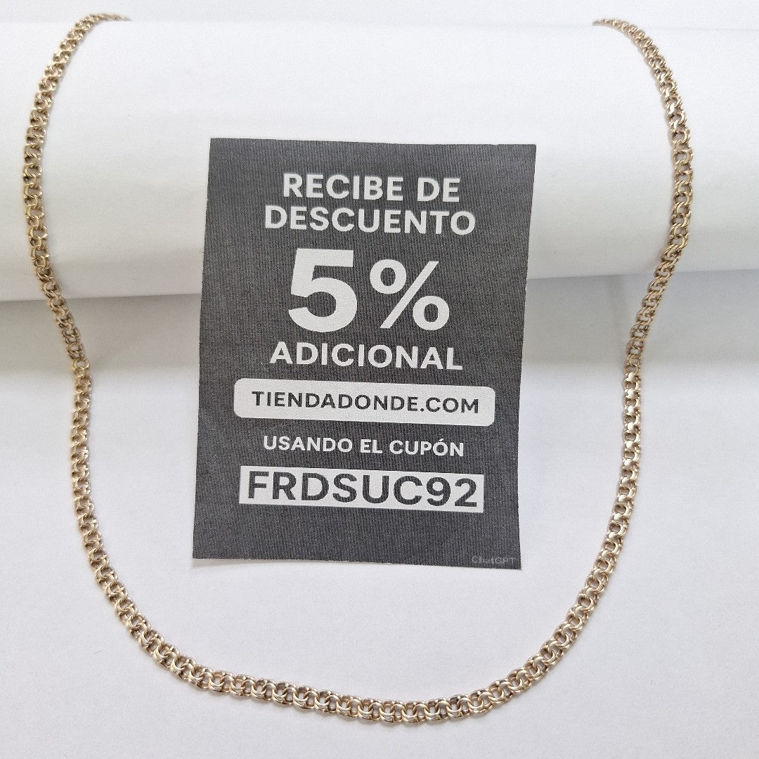 CADENA ORO 10 K 9.8 GRMS (SEMINUEVO)