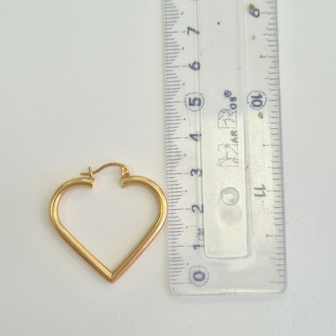 ARRACADAS PAR ORO 14 K 3,00 GRMS (SEMINUEVO)