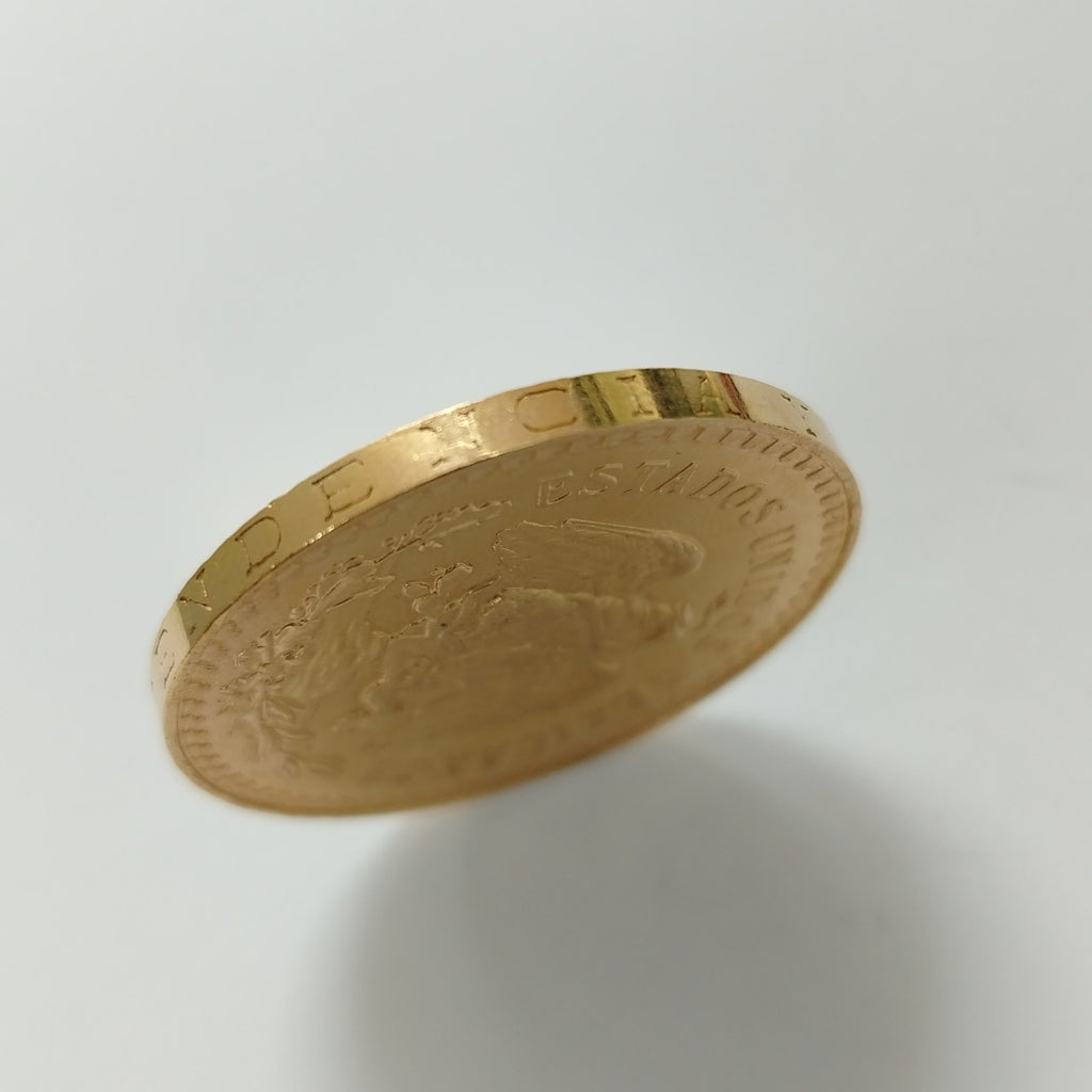 K1 41.6 GRMS 21 K IDENTIFICACIÓN MONEDA NOMINATIVA MONEDAS PESOS 50 PESOS (SEMINUEVO)