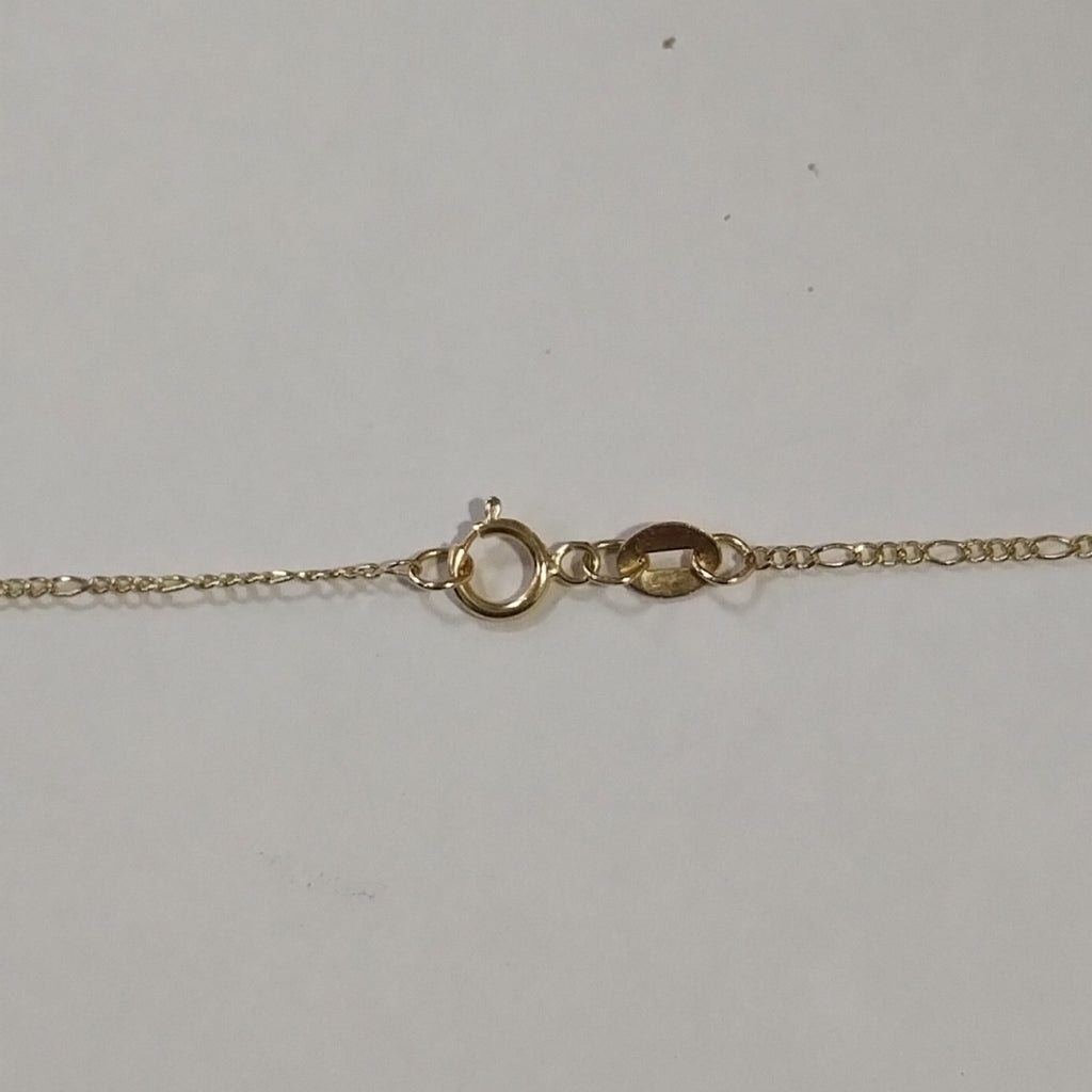 CADENAS TEJIDO 3X1 ORO 10K 55 CM 1.4 GR (NUEVO)