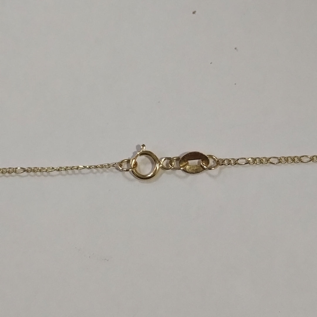 CADENAS TEJIDO 3X1 ORO 10K 55 CM 1.4 GR (NUEVO)
