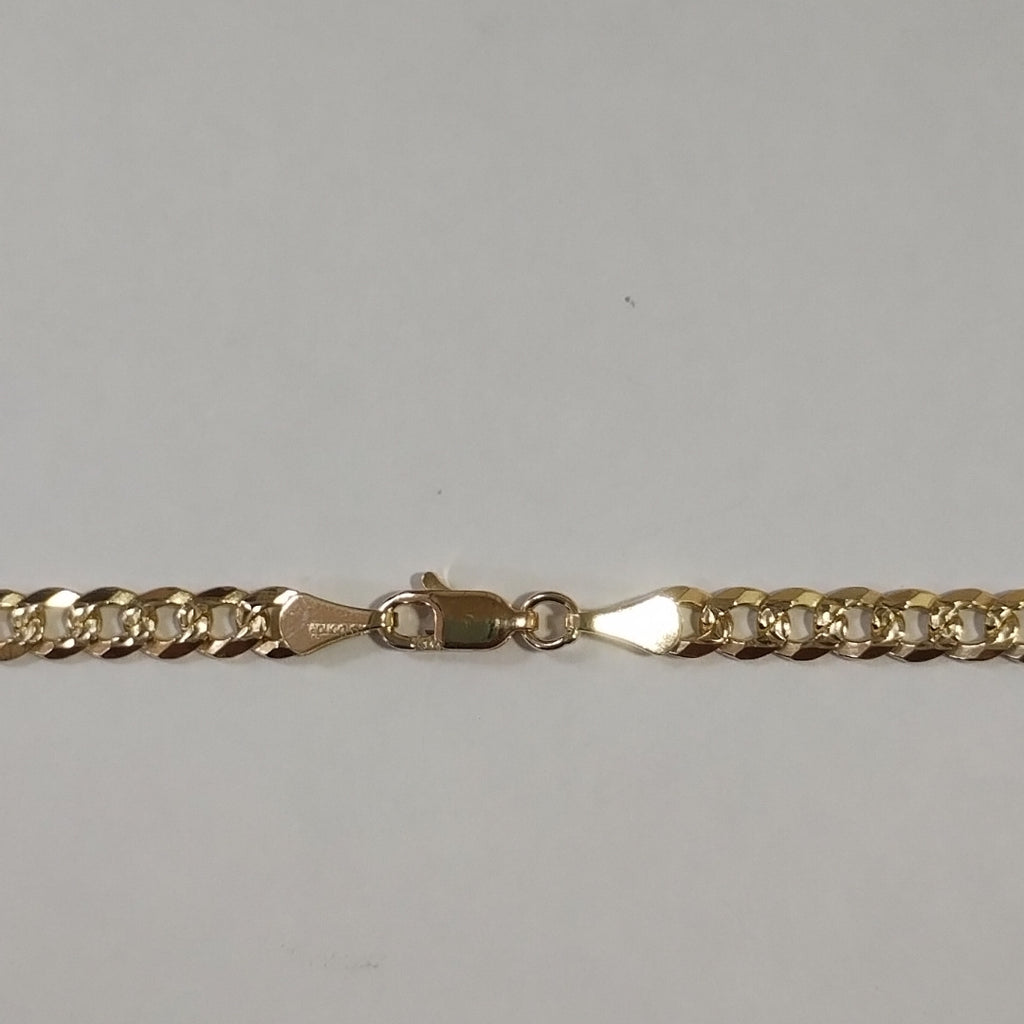 CADENA BARBADA 14K 60 CM 20.5 GR (NUEVO)