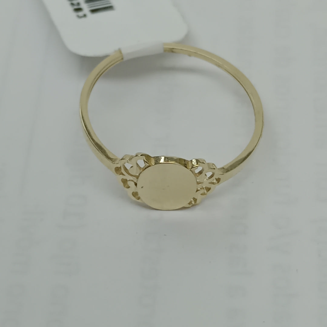 ANILLOS ANILLITO 10K TALLA 8 0.9 GR (NUEVO)