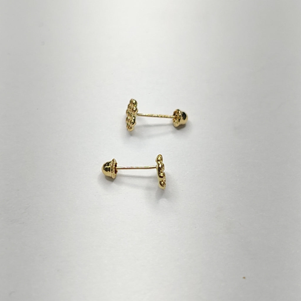 BROQUELES BROQUEL FIG CORAZON 14K 0.23 GR (NUEVO)