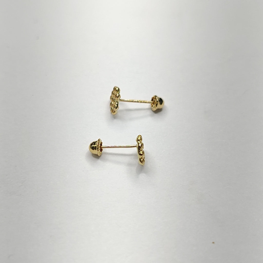 BROQUELES BROQUEL FIG CORAZON 14K 0.23 GR (NUEVO)