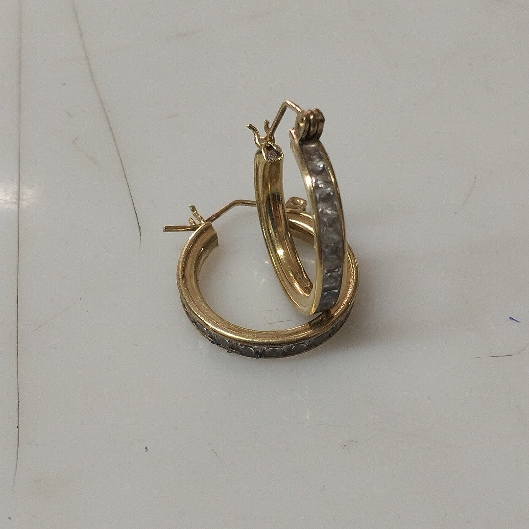 ARRACADAS PAR ORO 10 K 4,80 GRMS (SEMINUEVO)
