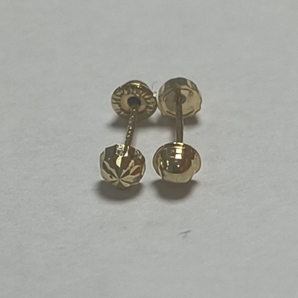 BROQUELES BROQUEL FIG HONGO 14K 0.17 GR (NUEVO)