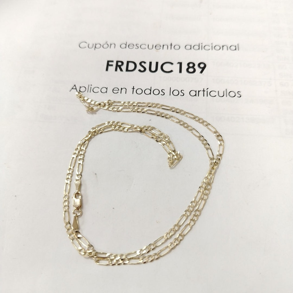 CADENA 3X1 10K 55 CM 4.2 GR (NUEVO)